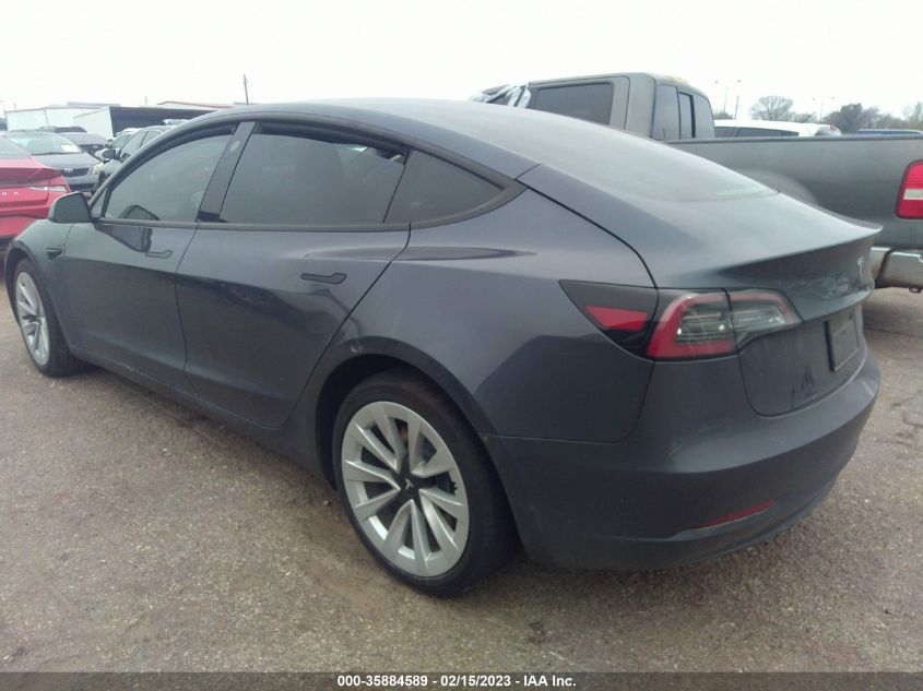 2023 TESLA MODEL 3 VIN: 5YJ3E1EB7PF391075