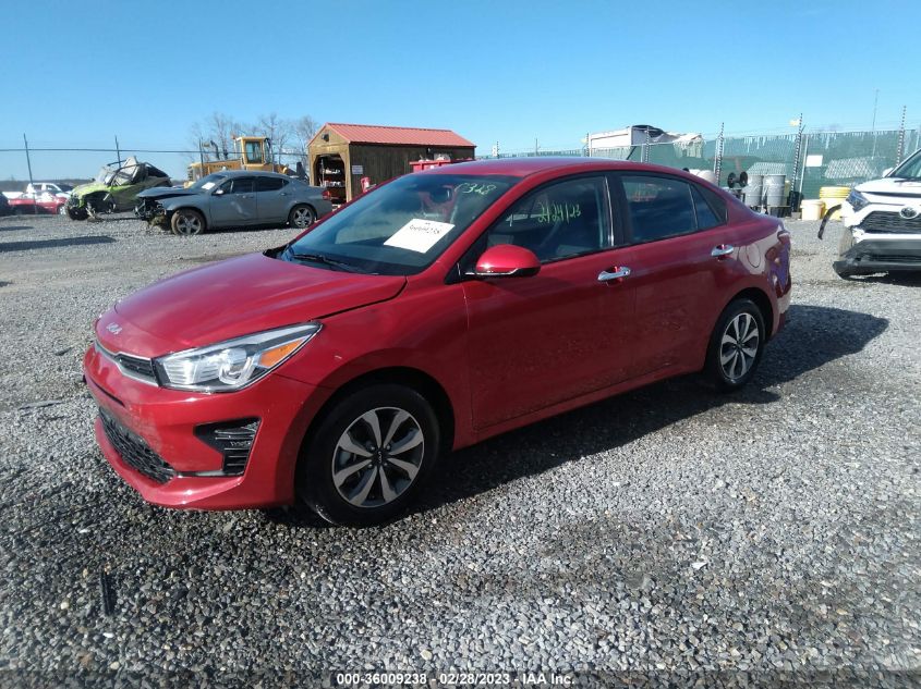 2022 KIA RIO S VIN: 3KPA24AD4NE500328