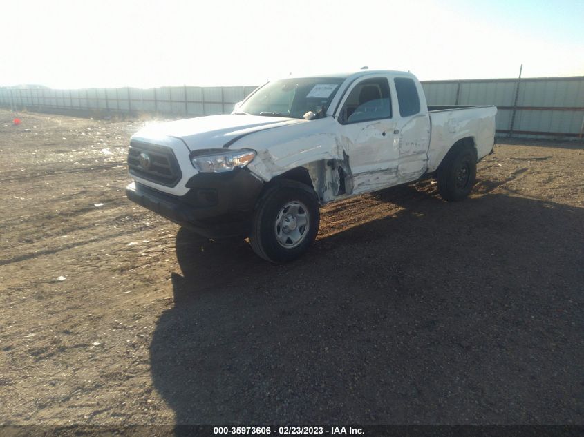 2022 TOYOTA TACOMA 2WD SR/SR5 VIN: 3TYRX5GN8NT063809
