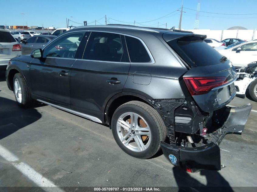 2021 AUDI Q5 PREMIUM VIN: WA1G2AFY1M2038644