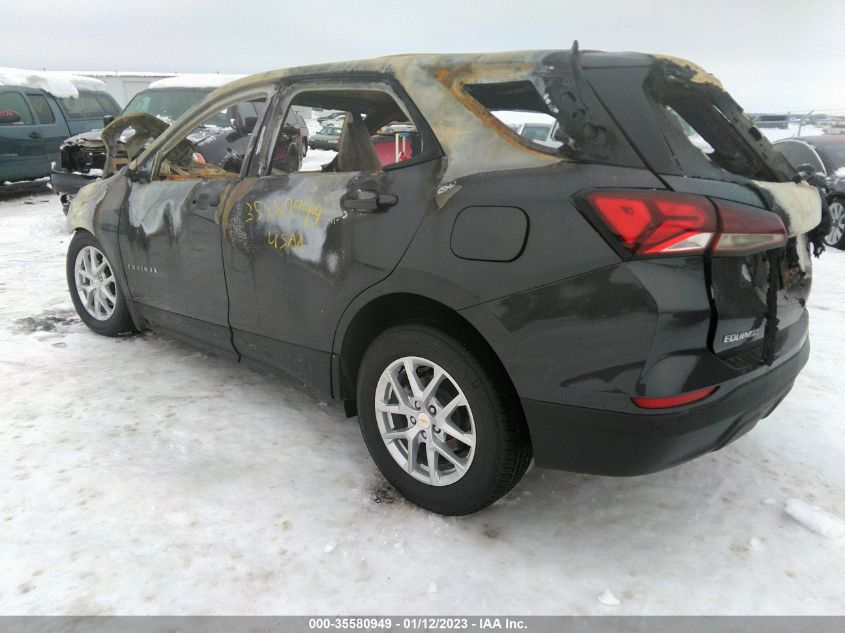 2022 CHEVROLET EQUINOX LS VIN: 3GNAXSEV9NS232135