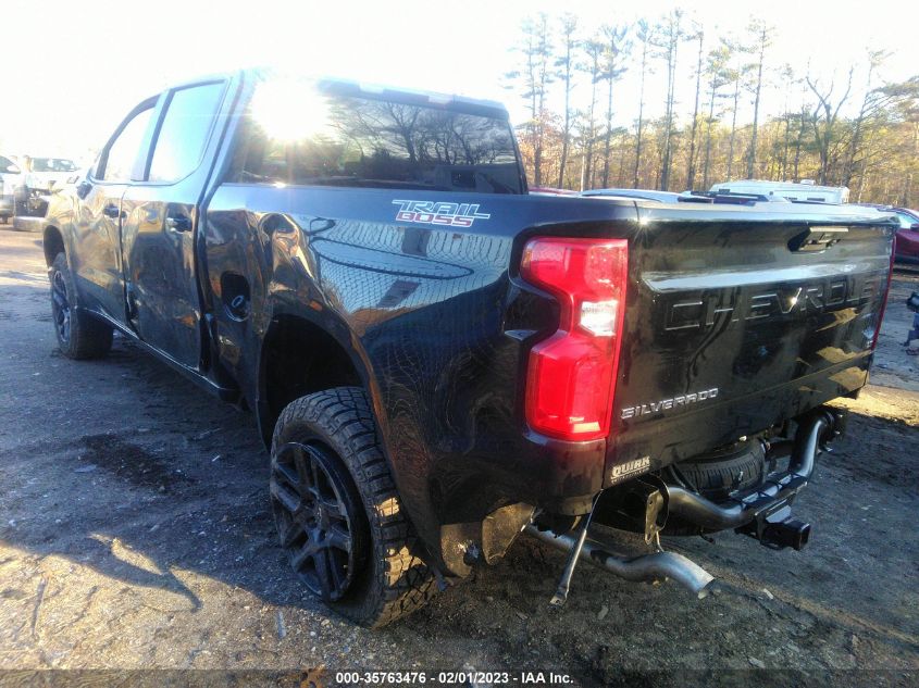 2022 CHEVROLET SILVERADO 1500 LT TRAIL BOSS VIN: 3GCUDFED6NG656405