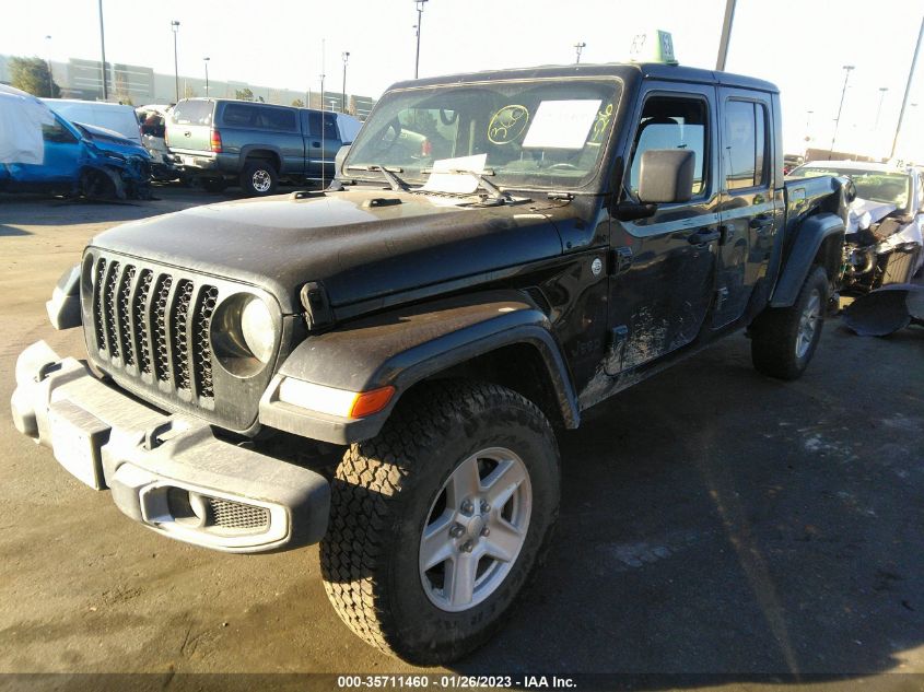 2021 JEEP GLADIATOR SPORT S VIN: 1C6HJTAG9ML525213