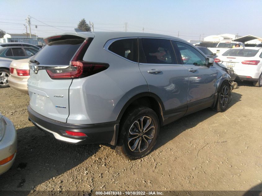 2021 HONDA CR-V HYBRID EX VIN: 7FART6H53ME004329