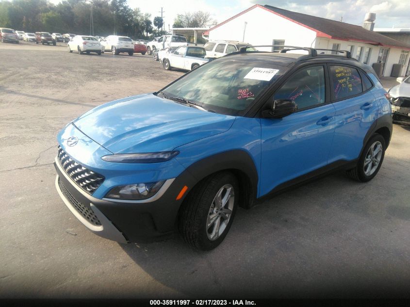 2023 HYUNDAI KONA SEL VIN: KM8K6CAB2PU931428
