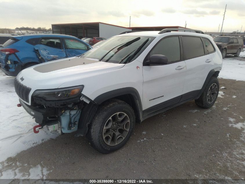 2021 JEEP CHEROKEE TRAILHAWK VIN: 1C4PJMBX7MD153647