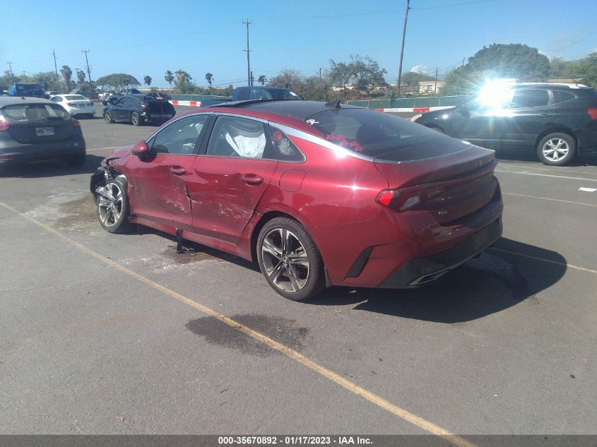 2021 KIA K5 EX VIN: 5XXG34J22MG036872