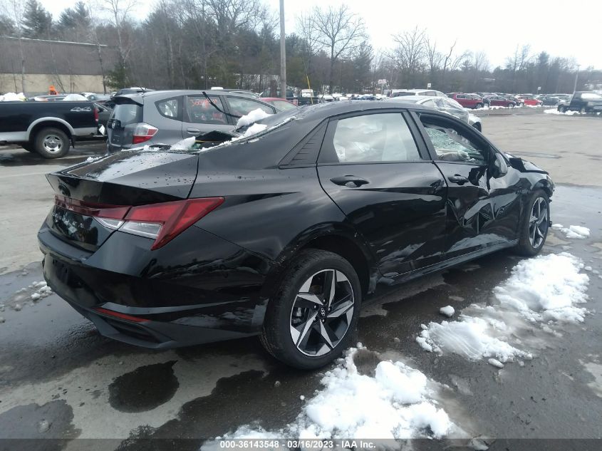 2023 HYUNDAI ELANTRA SEL VIN: KMHLS4AG1PU424098