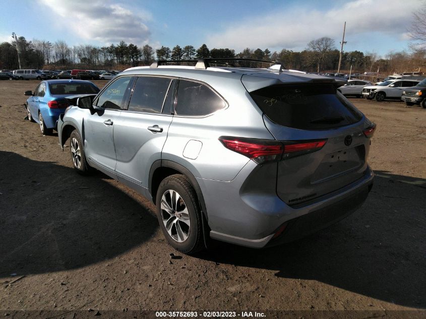 2022 TOYOTA HIGHLANDER HYBRID VIN: 5TDGBRCH2NS094983