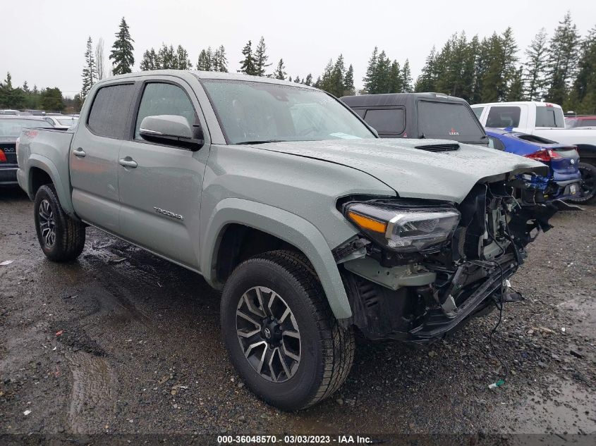2022 TOYOTA TACOMA 4WD SR/SR5/TRD SPORT VIN: 3TMCZ5AN0NM467255