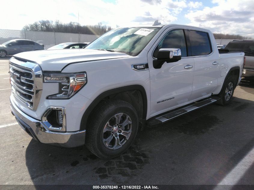 2021 GMC SIERRA 1500 SLT VIN: 1GTU9DET7MZ223803