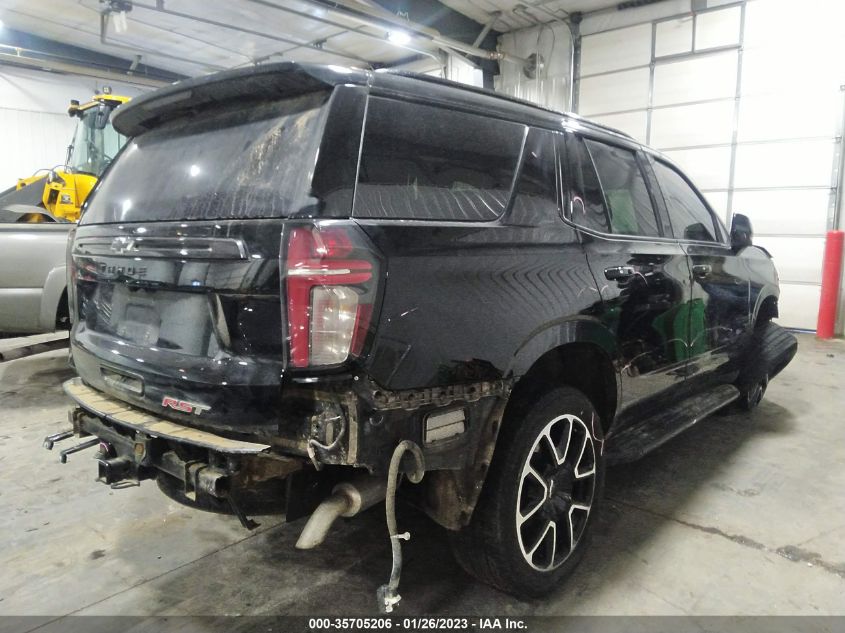 2022 CHEVROLET TAHOE RST VIN: 1GNSKRKD4NR122989