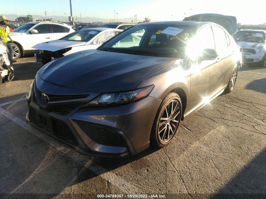 2022 TOYOTA CAMRY SE VIN: 4T1T11AK1NU048036
