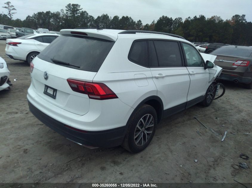 2021 VOLKSWAGEN TIGUAN S VIN: 3VV1B7AX0MM029375