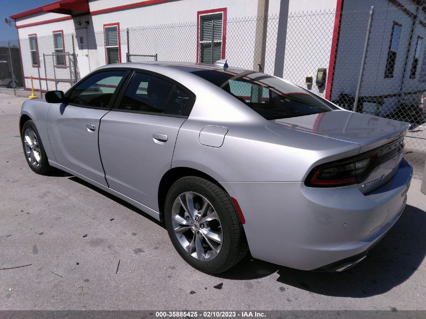 2022 DODGE CHARGER SXT VIN: 2C3CDXJG4NH158256