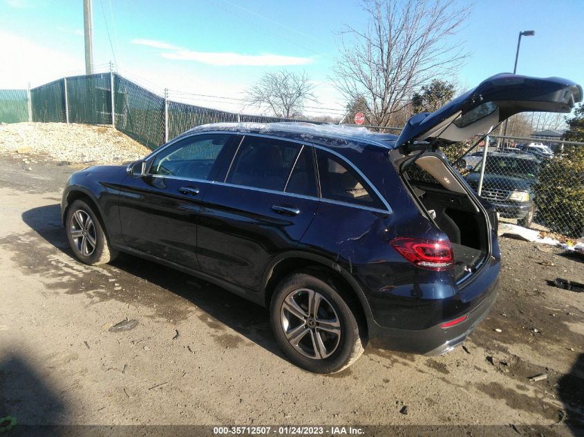 2022 MERCEDES-BENZ GLC GLC 300 VIN: W1N0G8EB3NG094743
