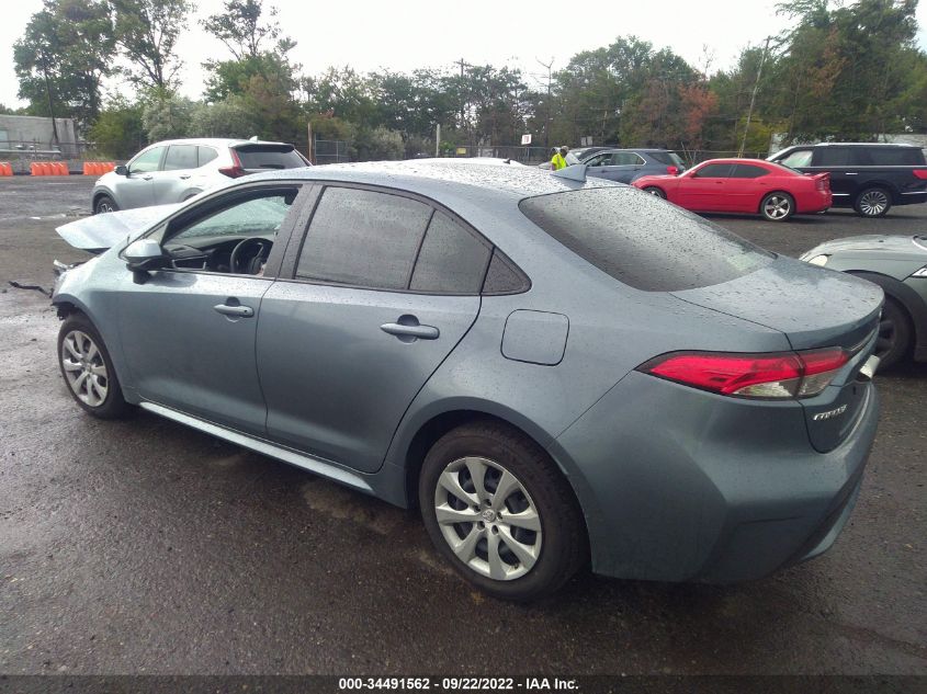 2021 TOYOTA COROLLA LE VIN: JTDEPMAE2MJ156477