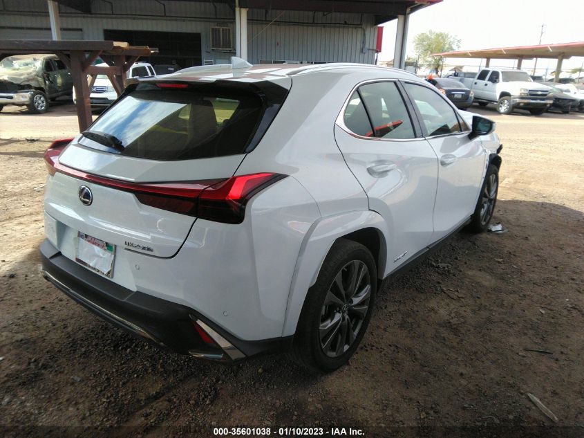 2022 LEXUS UX UX 250H F SPORT VIN: JTHE9JBH2N2055368