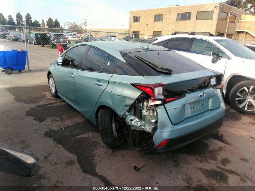 2022 TOYOTA PRIUS L VIN: JTDKAMFU1N3170722