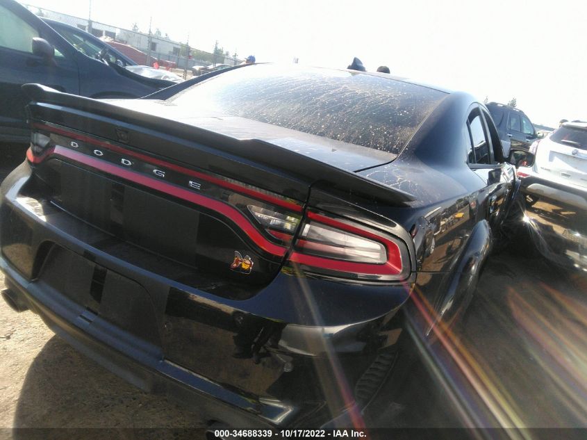 2022 DODGE CHARGER SCAT PACK WIDEBODY VIN: 2C3CDXGJ1NH107980