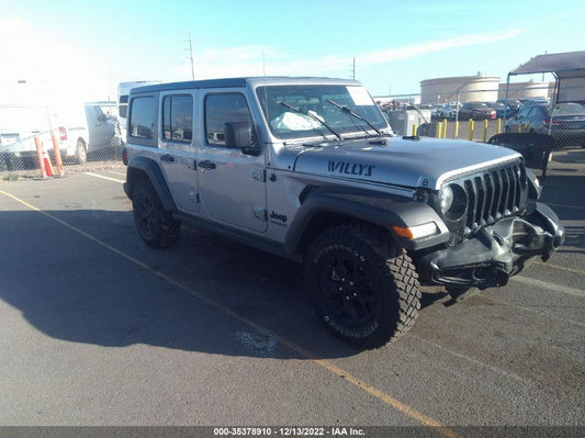 2021 JEEP WRANGLER UNLIMITED WILLYS VIN: 1C4HJXDG1MW715114