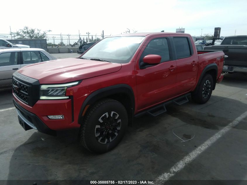 2022 NISSAN FRONTIER PRO-X VIN: 1N6ED1EJ2NN644379