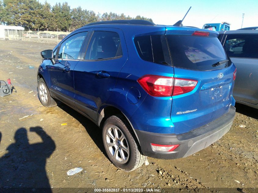 2021 FORD ECOSPORT SE VIN: MAJ6S3GL8MC442721