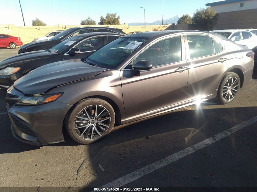 2022 TOYOTA CAMRY HYBRID SE VIN: 4T1S31AK2NU584113