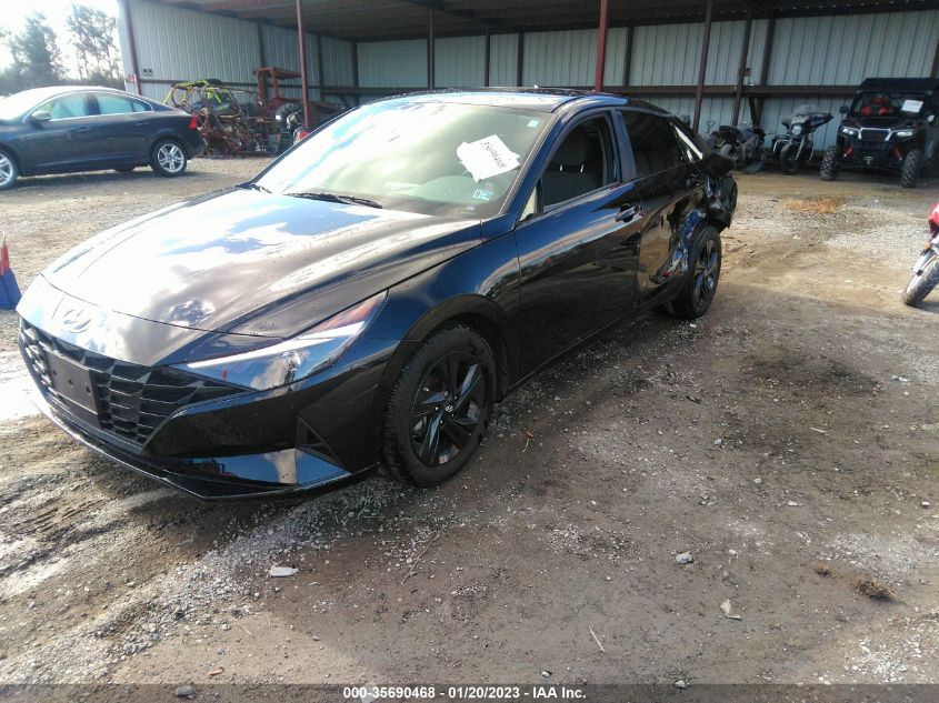 2022 HYUNDAI ELANTRA SEL VIN: 5NPLS4AGXNH058766