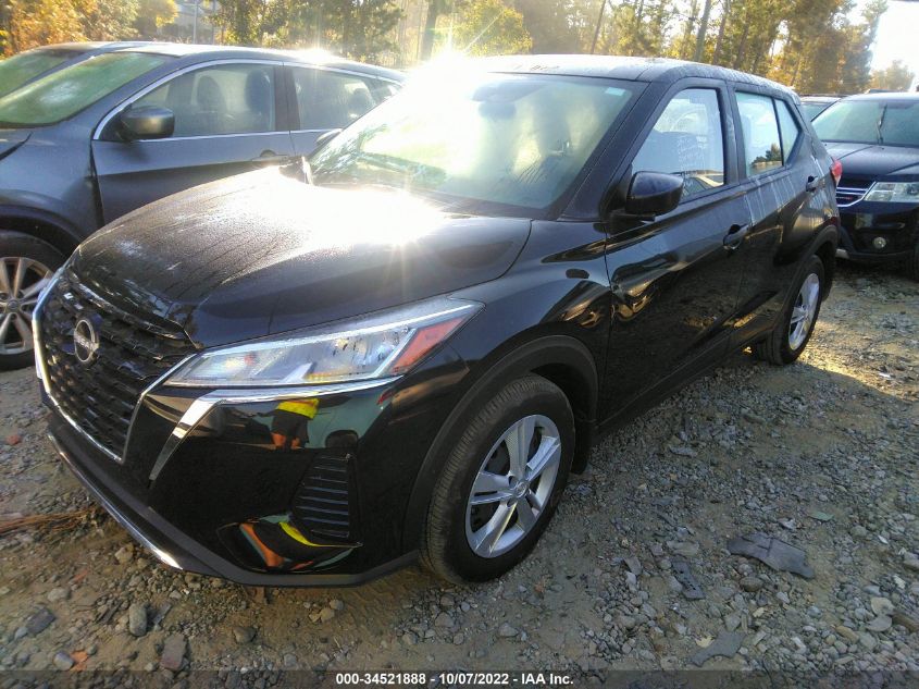 2022 NISSAN KICKS S VIN: 3N1CP5BV8NL491087
