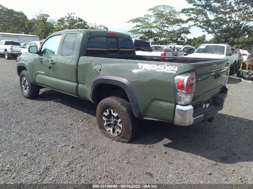 2021 TOYOTA TACOMA 4WD SR/SR5/TRD SPORT VIN: 3TYSZ5AN9MT036220
