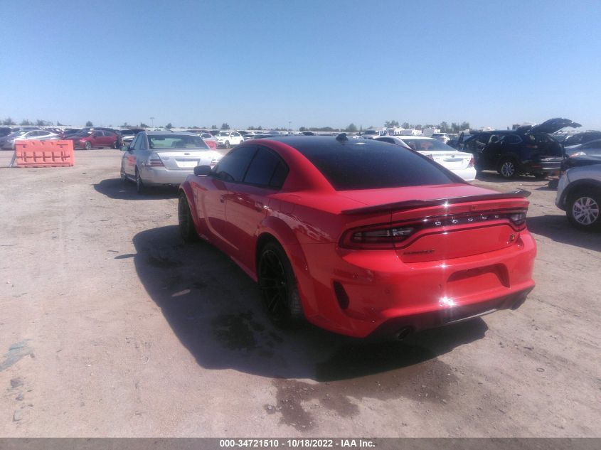 2021 DODGE CHARGER SCAT PACK WIDEBODY VIN: 2C3CDXGJ6MH640809