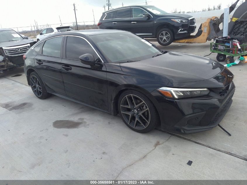 2022 HONDA CIVIC HATCHBACK SPORT TOURING VIN: 19XFL1H83NE009114