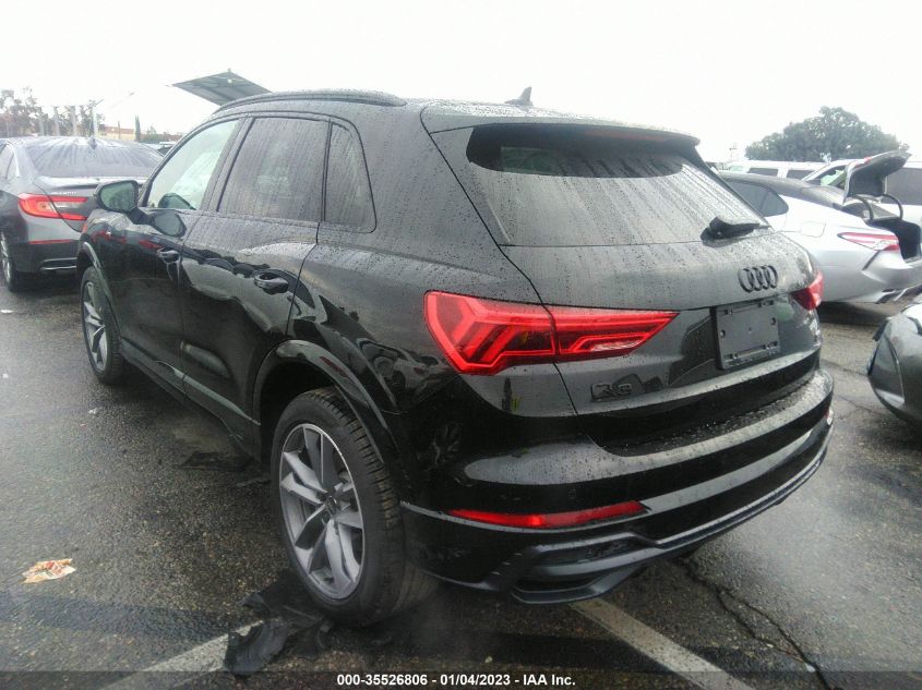2022 AUDI Q3 S LINE PREMIUM PLUS VIN: WA1EECF31N1126776