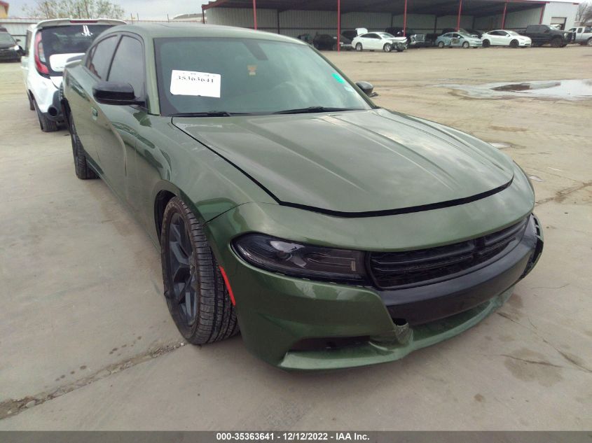 2022 DODGE CHARGER SXT VIN: 2C3CDXBG4NH111078