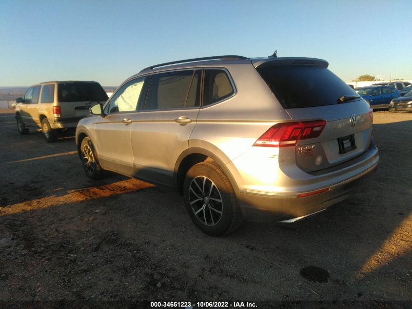 2021 VOLKSWAGEN TIGUAN SE/SE R-LINE BLACK/SEL VIN: 3VV2B7AX3MM089865