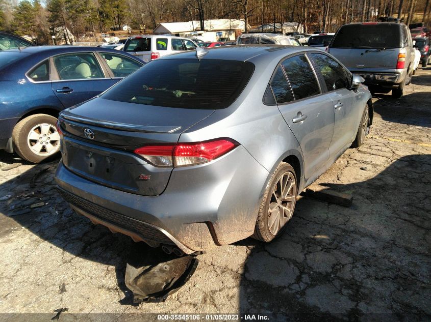 2022 TOYOTA COROLLA SE/SE NIGHTSHADE/APEX SE VIN: JTDS4MCE5N3505002