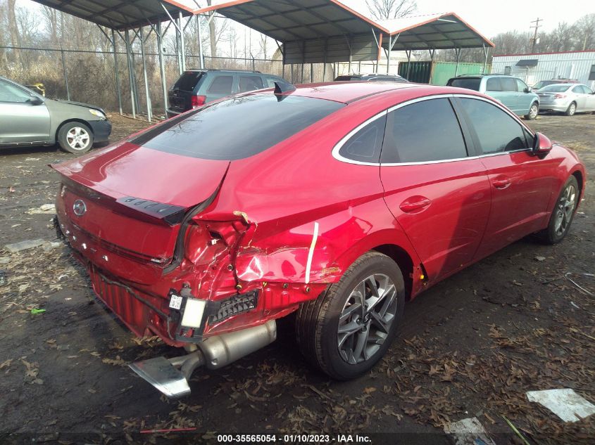 2021 HYUNDAI SONATA SEL VIN: 5NPEL4JAXMH079343