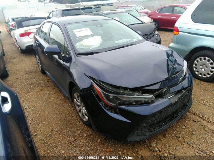 2022 TOYOTA COROLLA LE VIN: JTDEPMAE4NJ196268