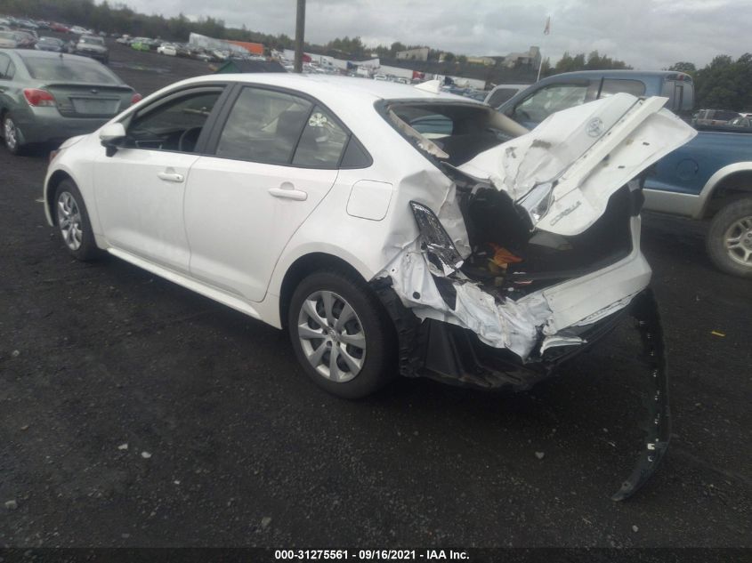 2020 TOYOTA COROLLA LE VIN: JTDEPRAE0LJ040528