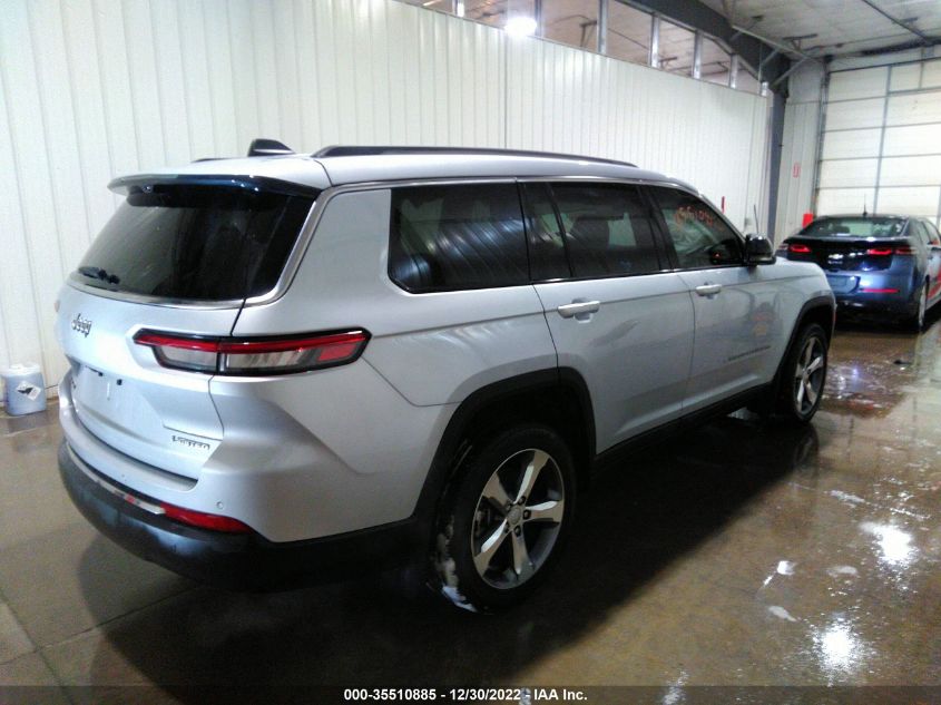 2021 JEEP GRAND CHEROKEE L LIMITED VIN: 1C4RJKBG2M8112252