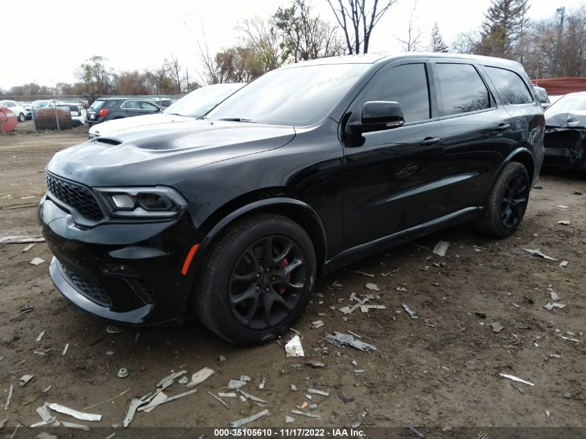 2022 DODGE DURANGO R/T PLUS VIN: 1C4SDJCT3NC189807
