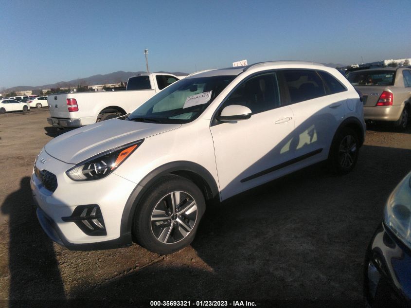 2022 KIA NIRO LXS SE VIN: KNDCB3LC8N5511352