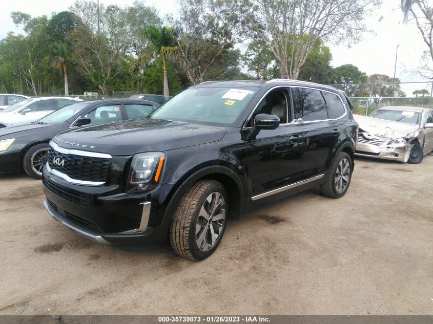 2022 KIA TELLURIDE EX VIN: 5XYP34HC0NG205654