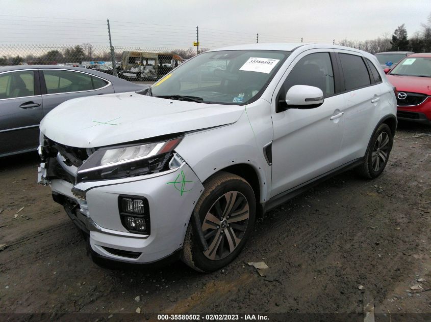 2022 MITSUBISHI OUTLANDER SPORT SE VIN: JA4APVAU3NU016007