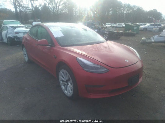 2022 TESLA MODEL 3 VIN: 5YJ3E1EA3NF191377