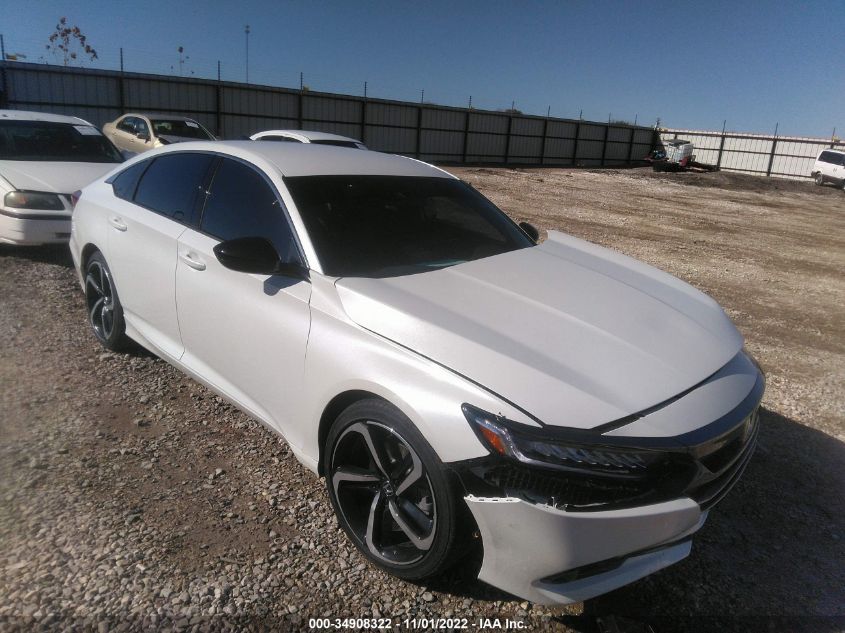 2022 HONDA ACCORD SEDAN SPORT VIN: 1HGCV1F35NA083417