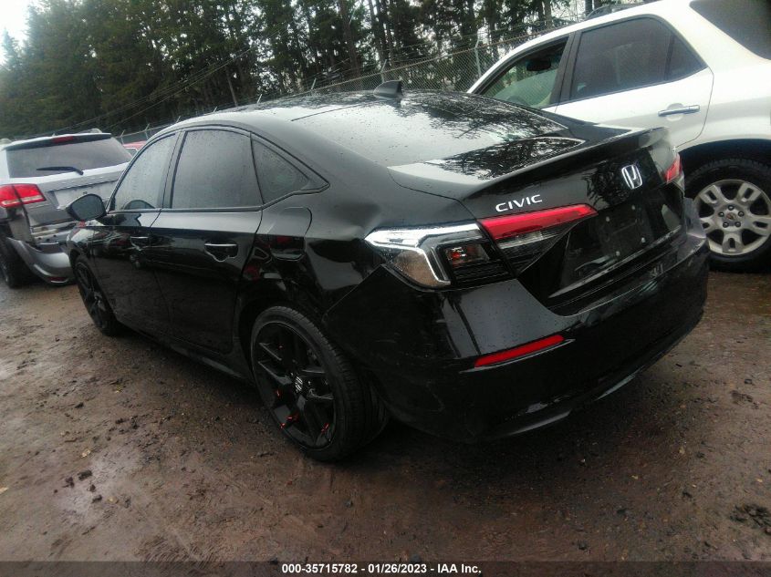 2022 HONDA CIVIC SEDAN SPORT VIN: 2HGFE2F53NH504430