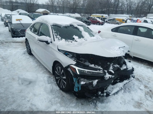 2022 HONDA CIVIC SEDAN EX VIN: JHMFE1F75NX007366