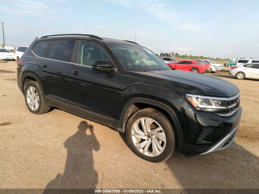 2021 VOLKSWAGEN ATLAS 3.6L V6 SE W/TECHNOLOGY VIN: 1V2WR2CA2MC590446